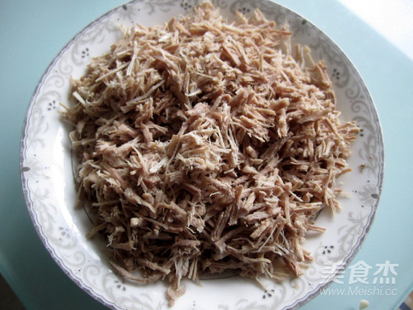 芝香肉松的做法