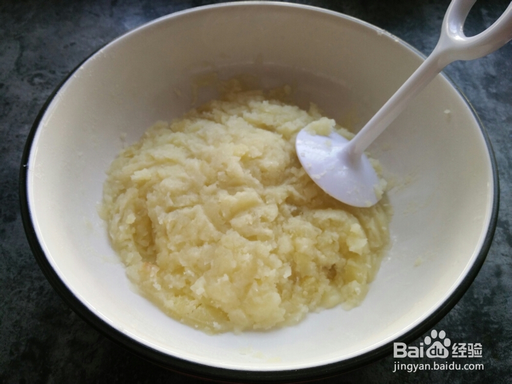 简单做雪花流心芝士饼