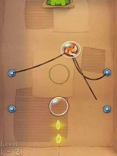 《割绳子》游戏图文攻略第一关20-22