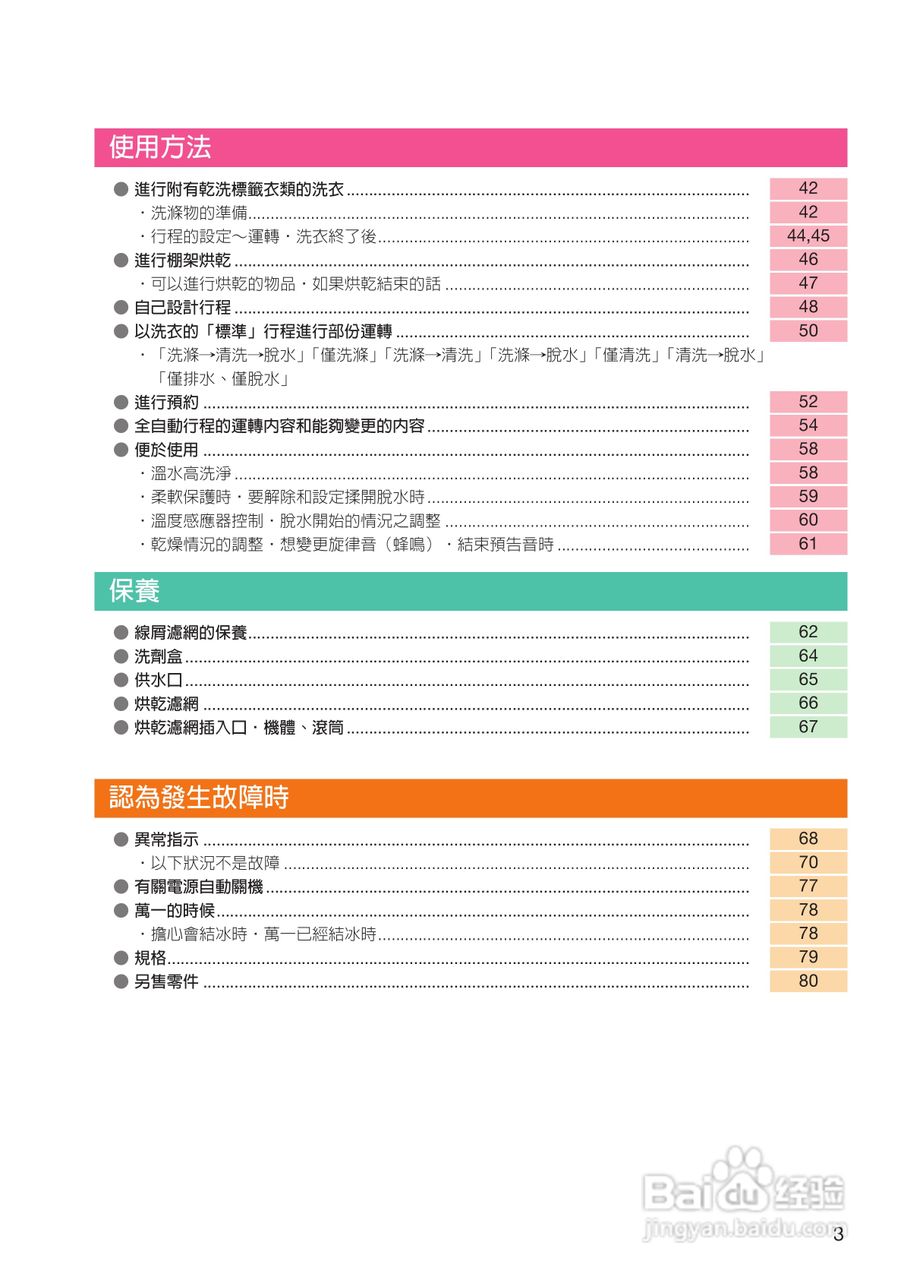 日立SF-BD1200T洗衣机使用说明书:[1]