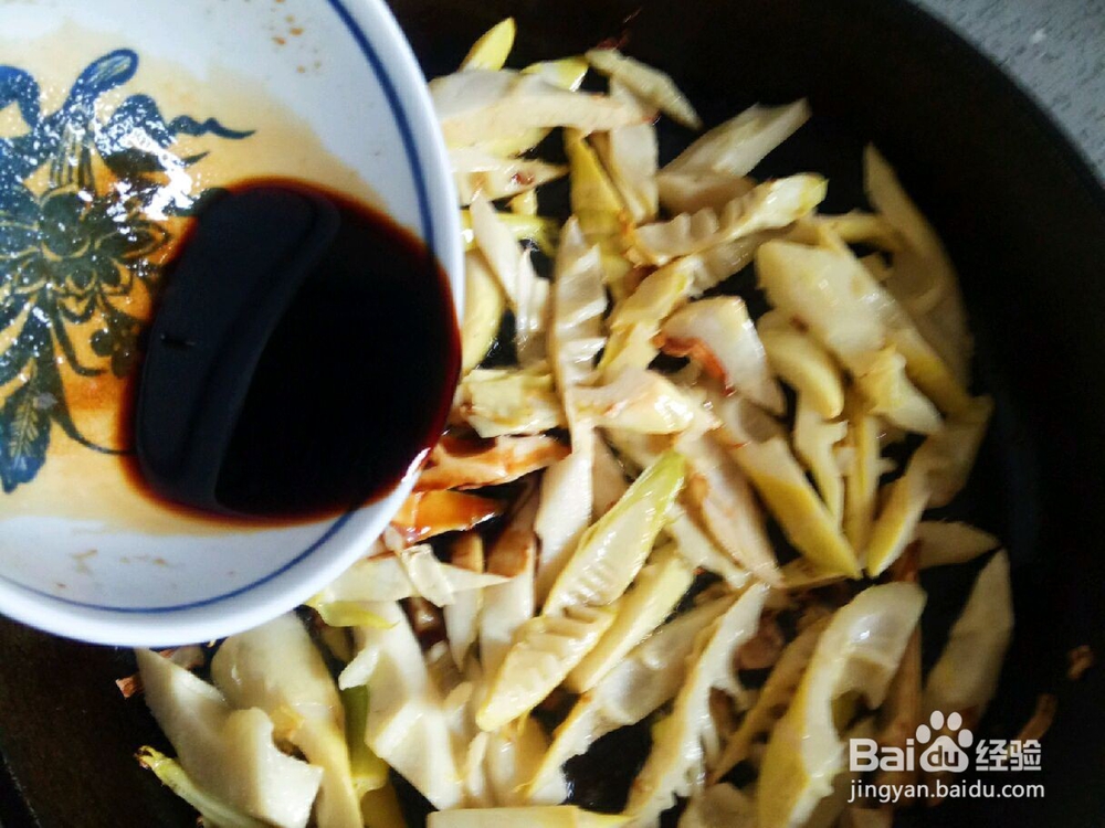 春季美食油焖春笋