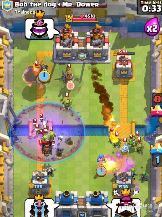 皇室战争冲杯双冰冻野猪流卡组攻略