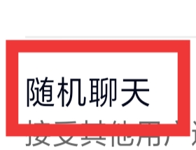 遇桃花APP怎样设置随机聊天功能