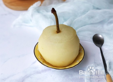 冰糖蒸雪梨的做法