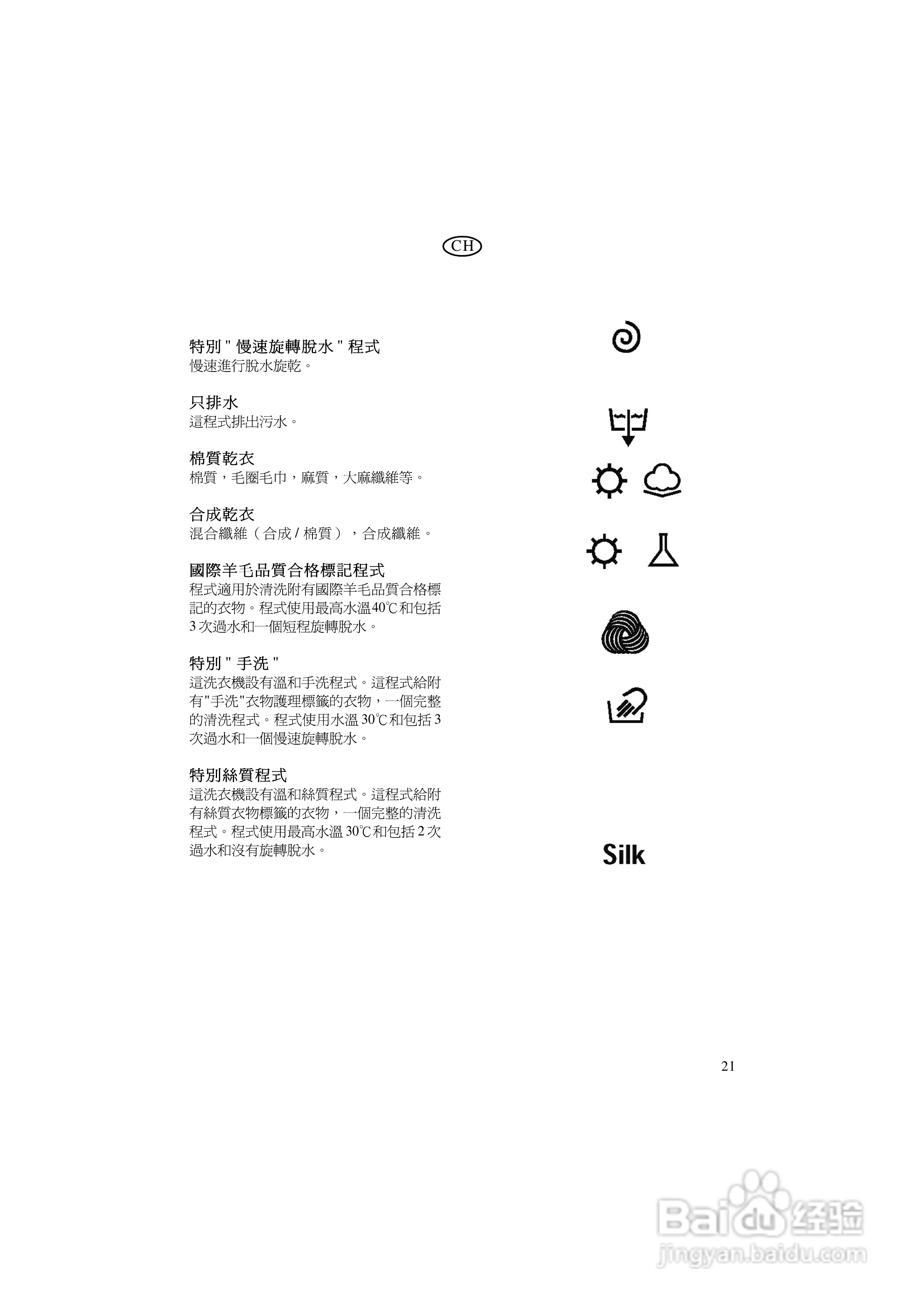 美国飞歌PWD12SN型超薄前置式洗衣干衣机说明书:[3]