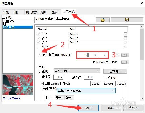 Arcgis中如何去除栅格影像黑边(一)