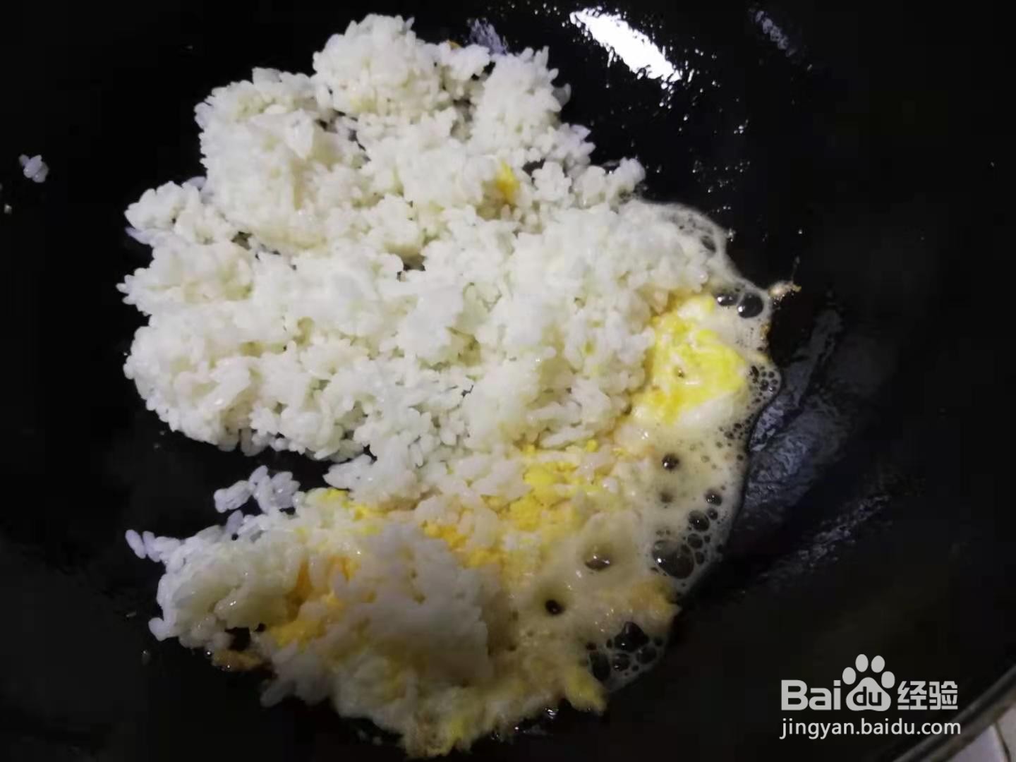 腐乳玉米蛋炒饭的做法