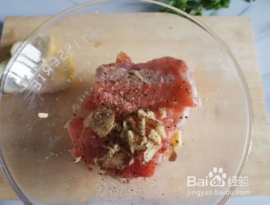 炸三文鱼排的做法