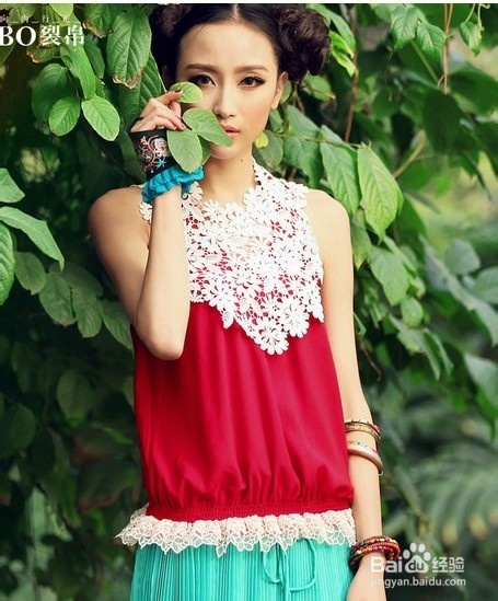 女装搭配，甜美降温超清爽