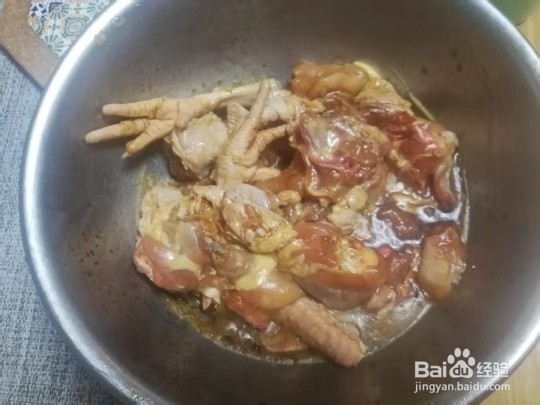 配料超简单的红烧仔鸡