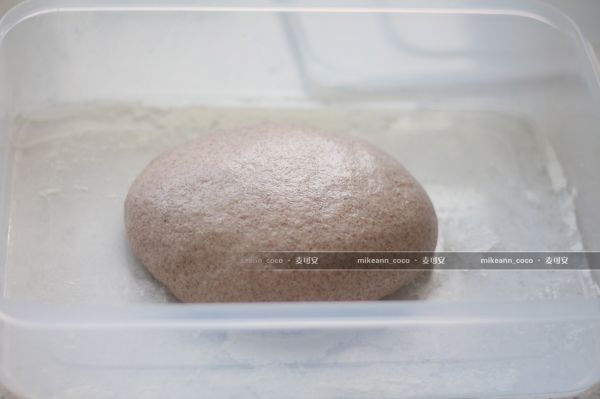 低脂高纤黑麦汉堡胚