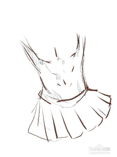 简单快速的画腹肌【草稿