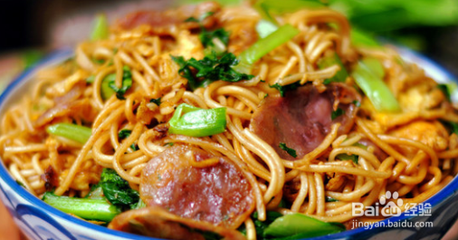 家常炒面的做法