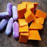 南瓜年糕烤鸡腿