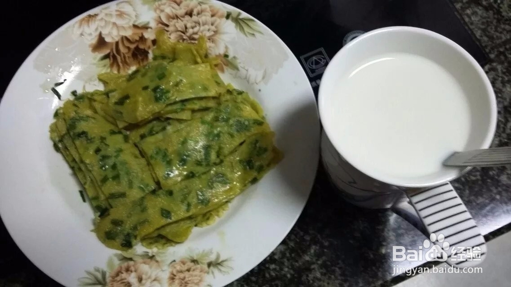 简单易学的韭菜煎饼