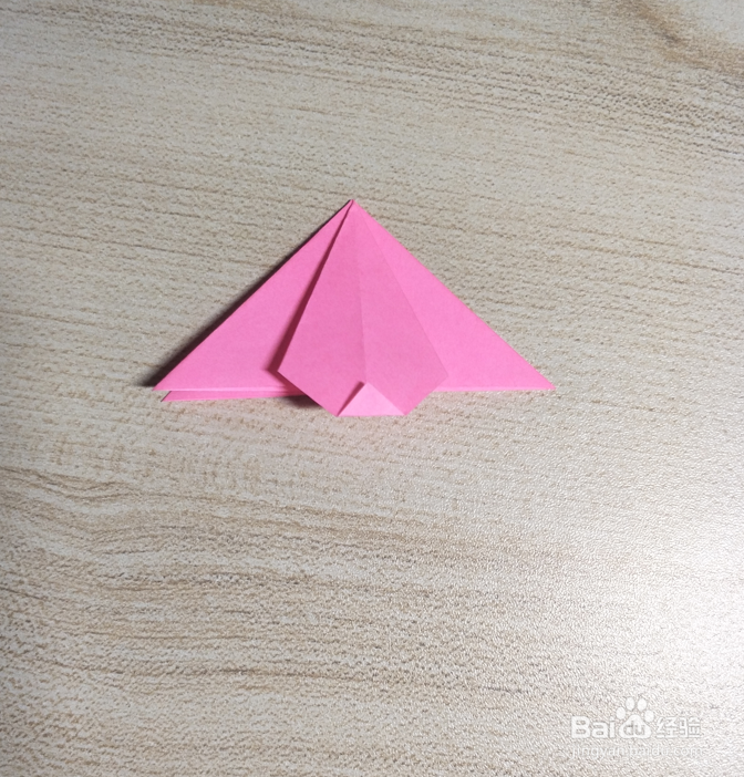 折纸：蝴蝶结书签