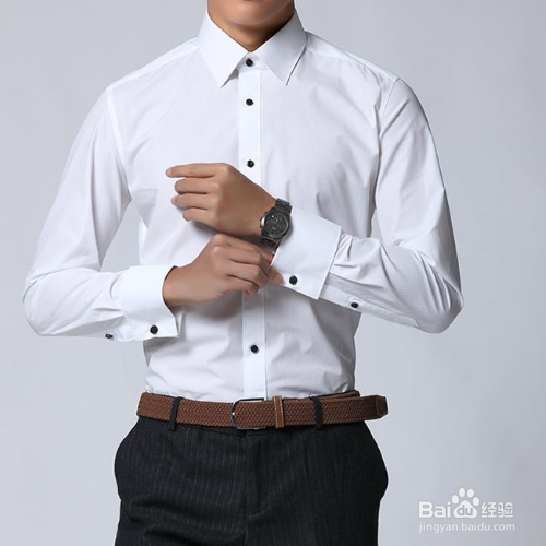 衬衫袖口怎么折