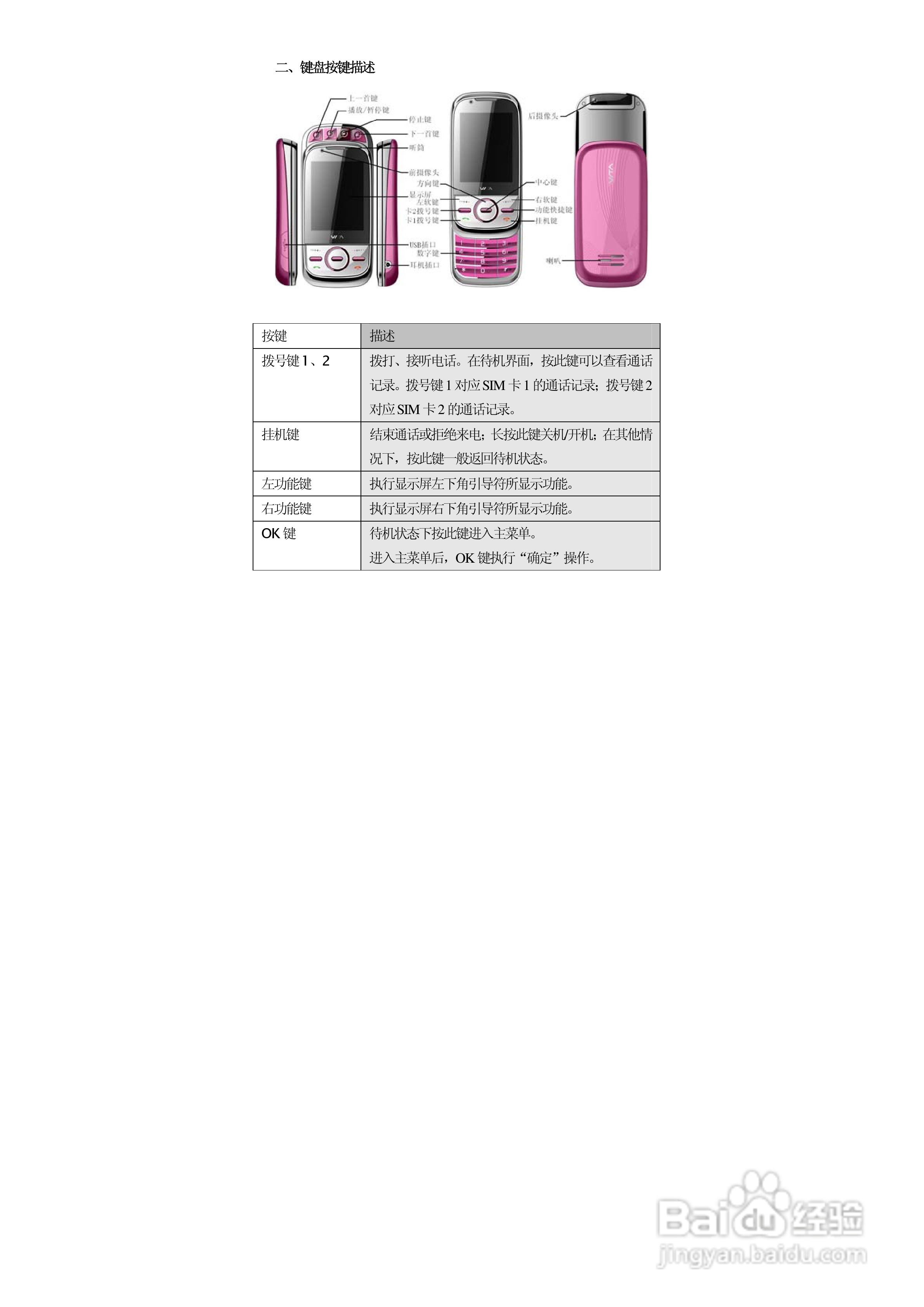 华唐VT-T702手机使用说明书:[1]