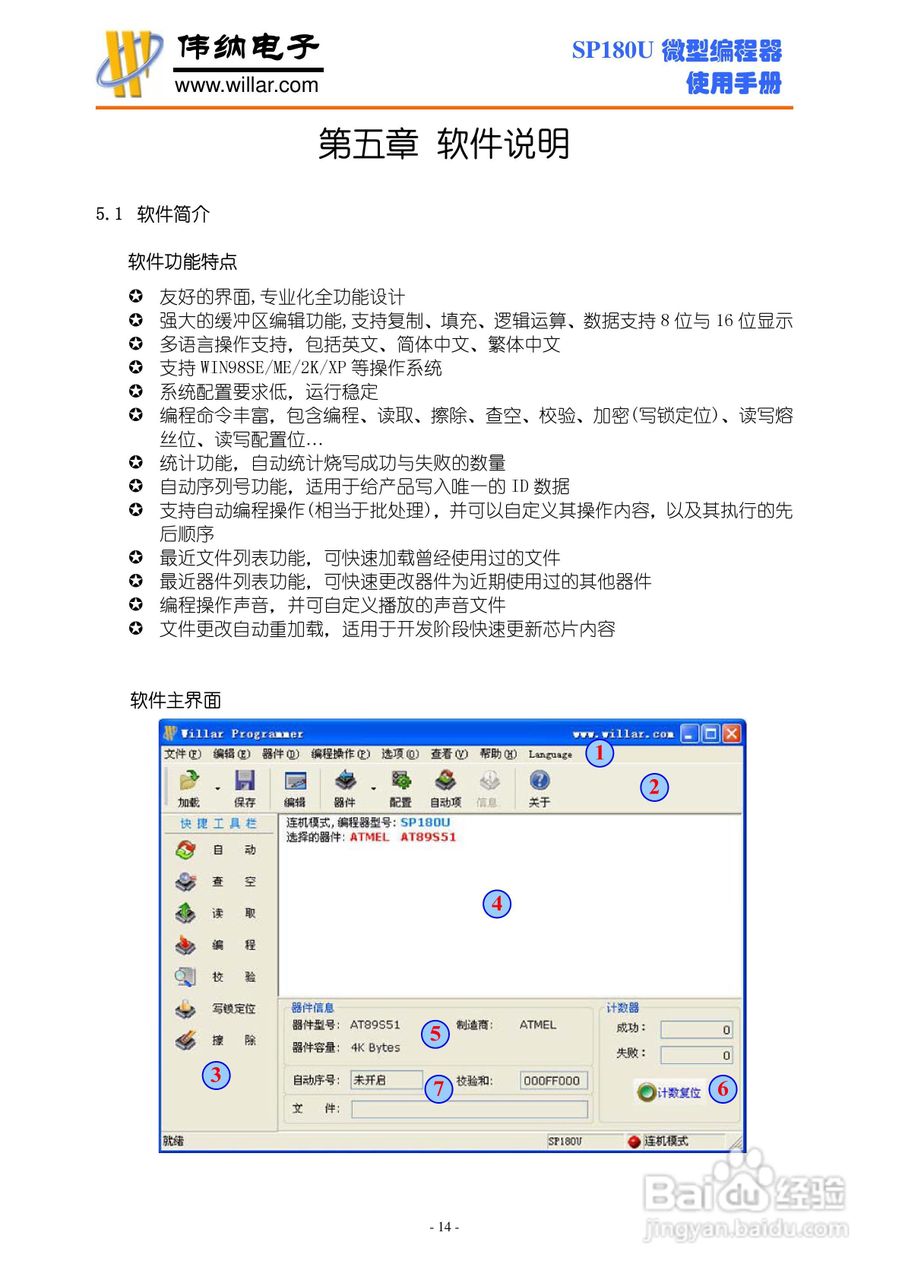 SP180U 微型编程器说明书:[2]