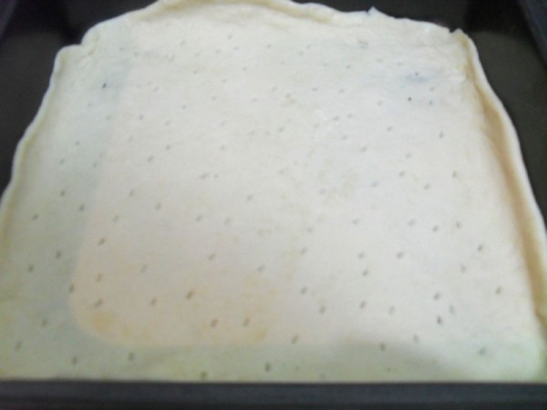 方形培根香菇披萨