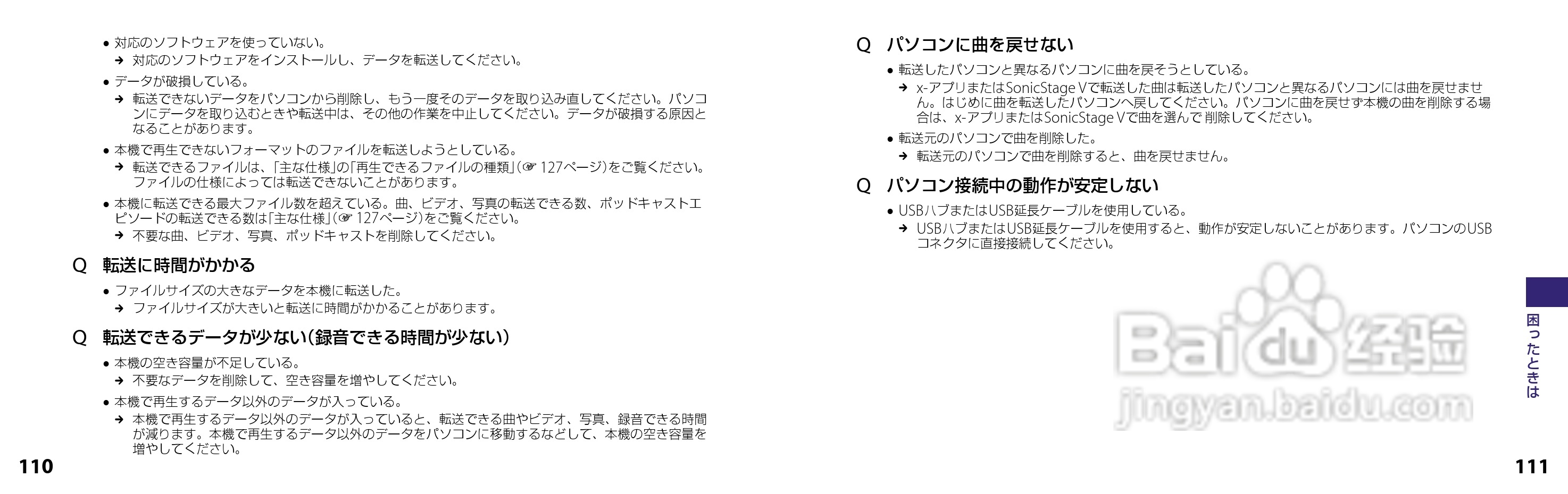SONY NW-S644数码随身听说明书:[6]