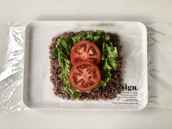 午餐肉杂粮饭团