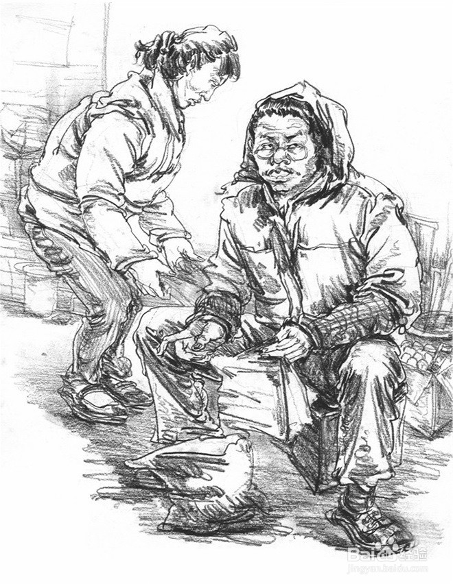 美术入门画色彩静物单色线稿的方法是什么