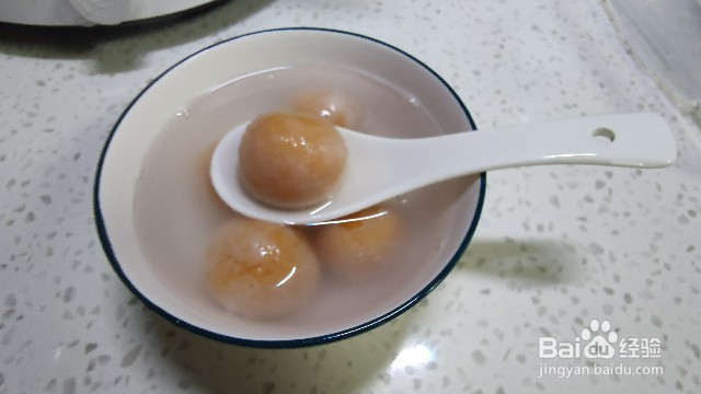 南瓜糯米豆沙汤圆