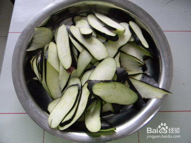 家常小炒——蒜香茄子片