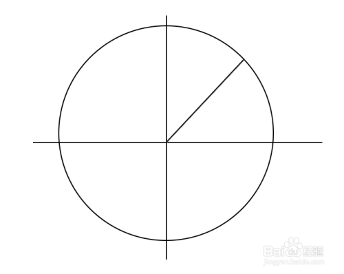 165度的角怎么画