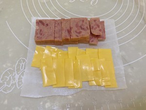 【香葱芝士火腿小面包】教程