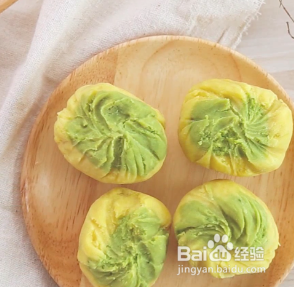 双色豆沙饺制作步骤