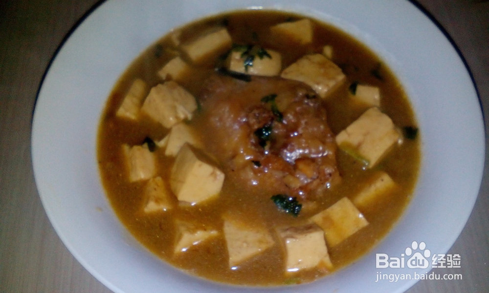 营养美食——鳕鱼炖豆腐