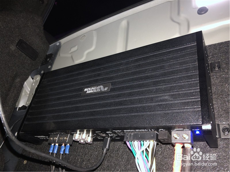 武汉歌德宝马5系音响改装案例