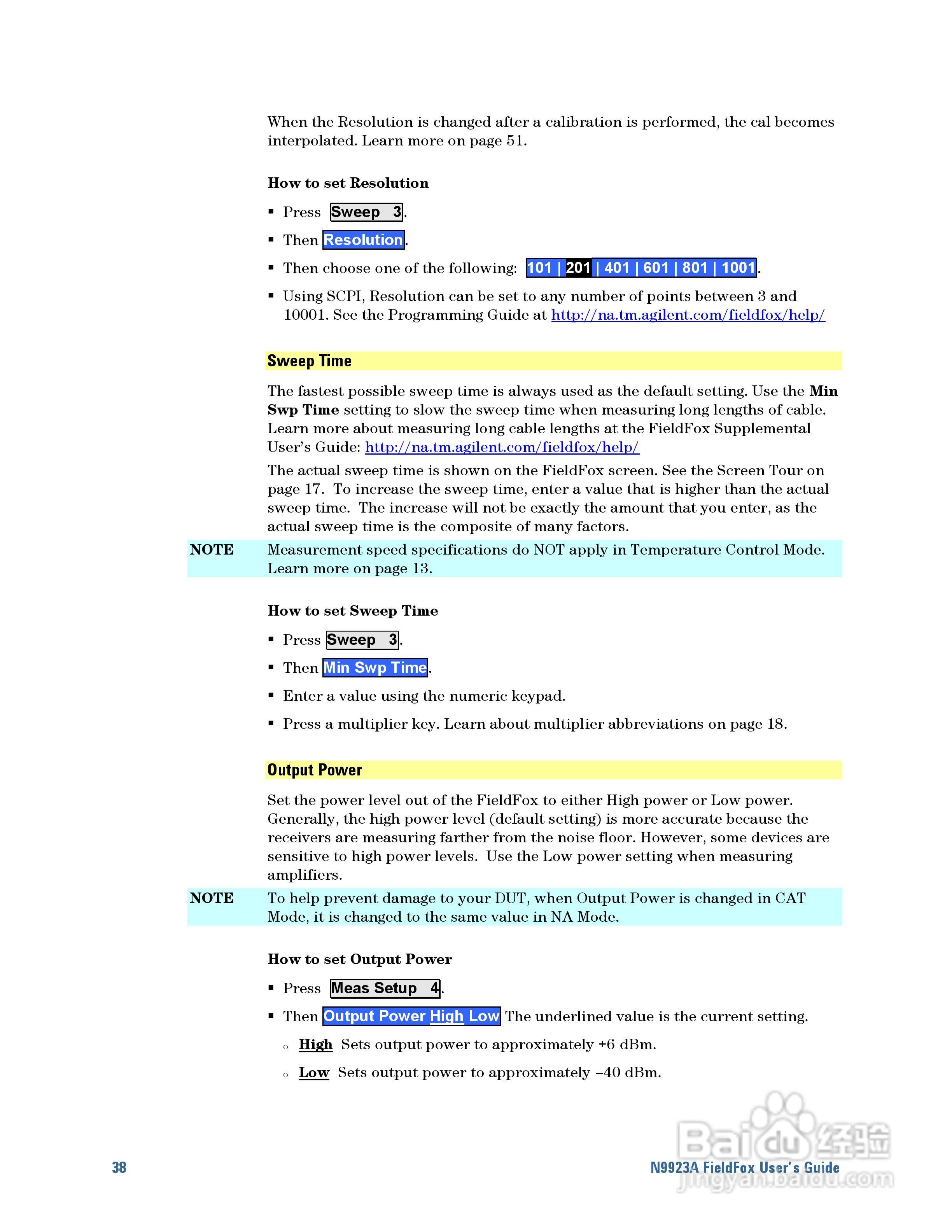 N9923A型Fieldfox手持式RF向量网路分析仪操作手册:[4]
