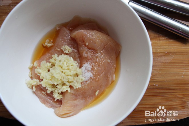 教你做蒜香鸡胸肉