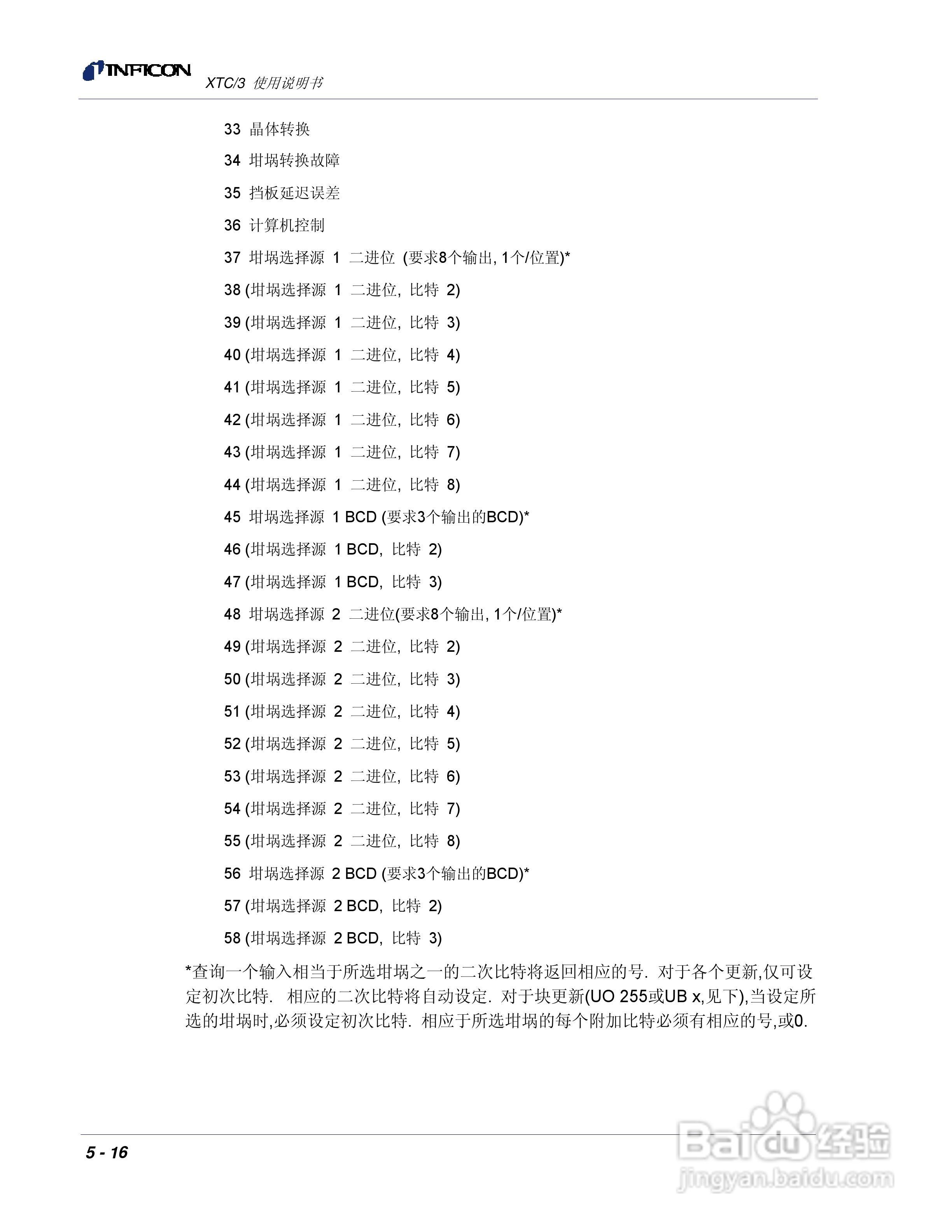 INFICON XTC/3薄膜镀层控制仪使用说明书:[13]