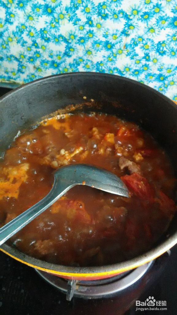 番茄炖牛肉的做法