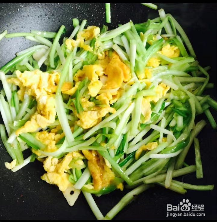韭黄炒蛋