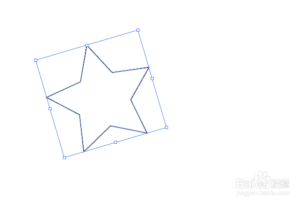 AI中星形工具的操作方法