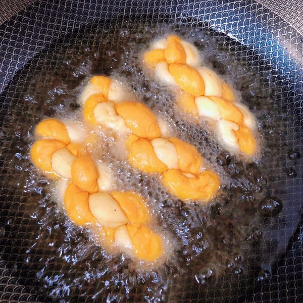 糖桂花双色麻花