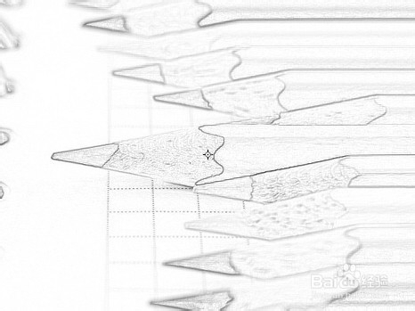 ps疑问解答：[30]如何用photoshop快速提取线稿