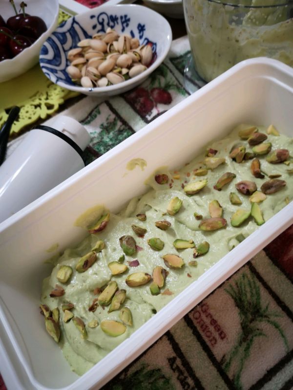 开心果鳄梨冰淇淋