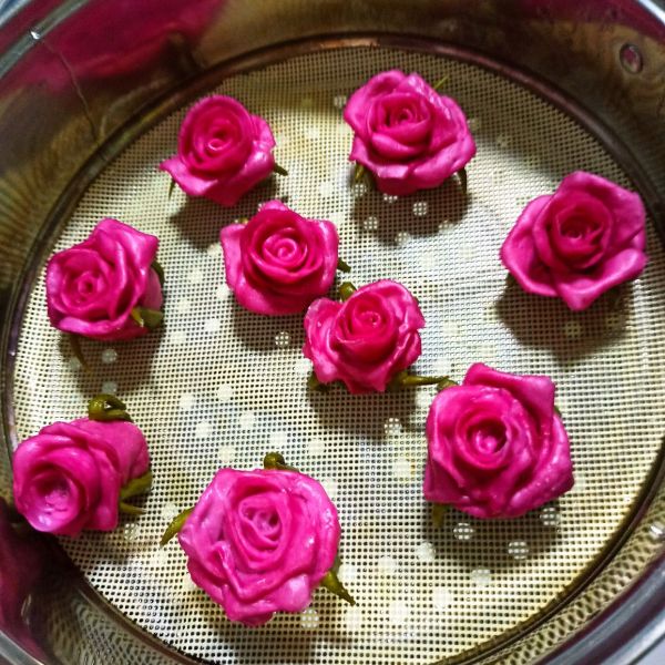 母亲节花馍蛋糕