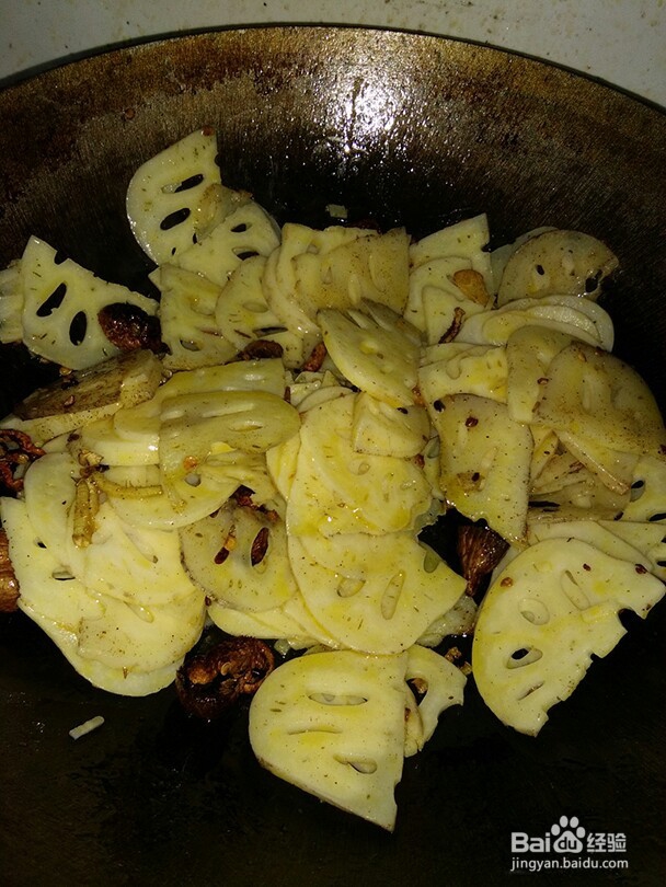 创意菜――甜辣藕片