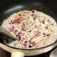 不点外卖187--什锦蔬菜培根焗饭