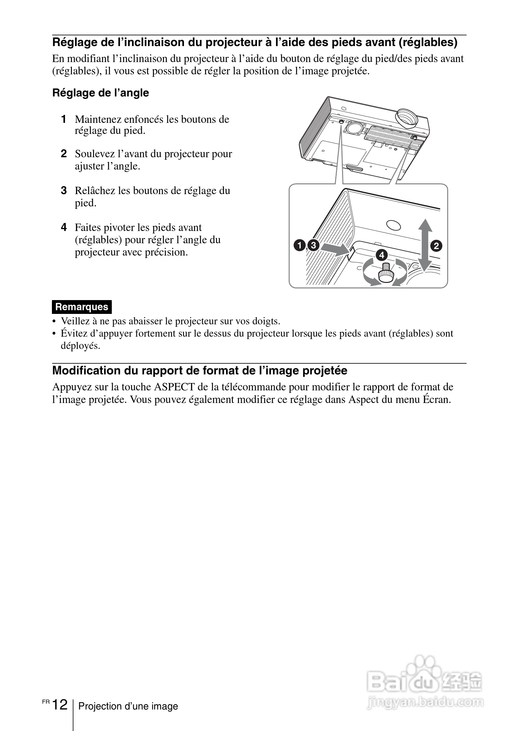 SONY VPL-EW275投影机说明书:[6]