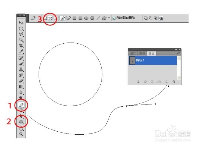 如何用Photoshop做分析路径图