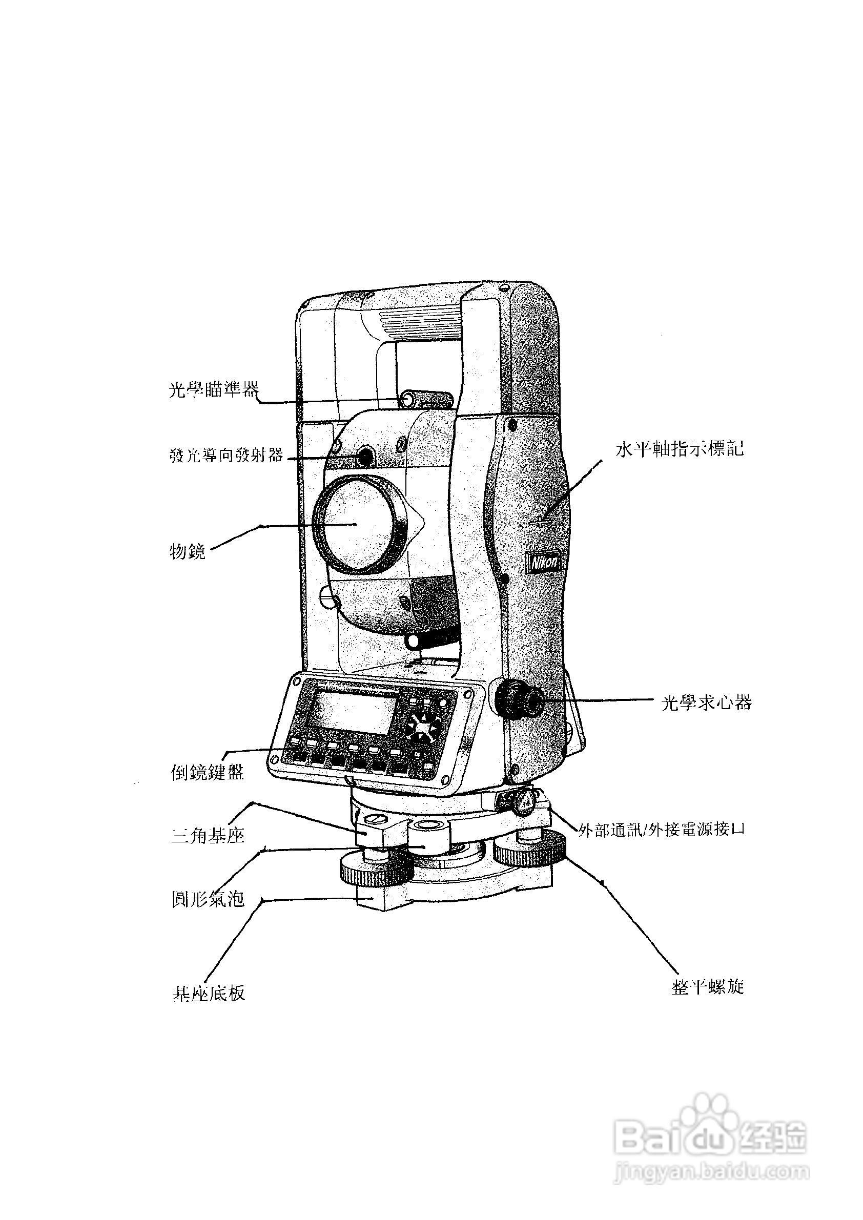 尼康DTM-501、521、531、551 系列全站仪使用手册:[1]