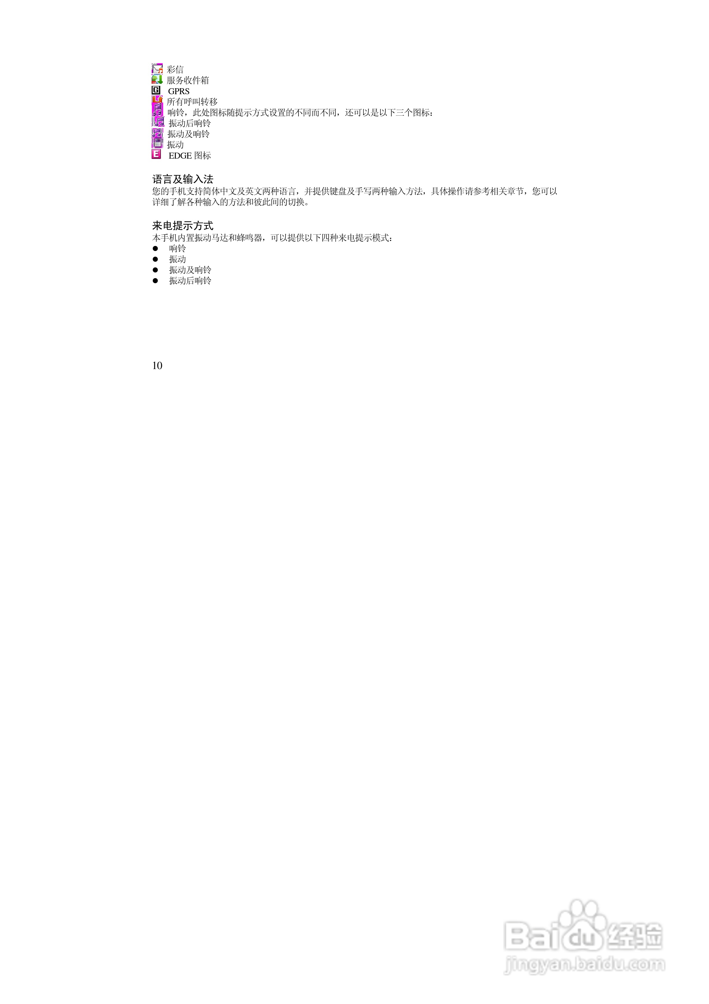 万利达MV218手机使用说明书:[1]